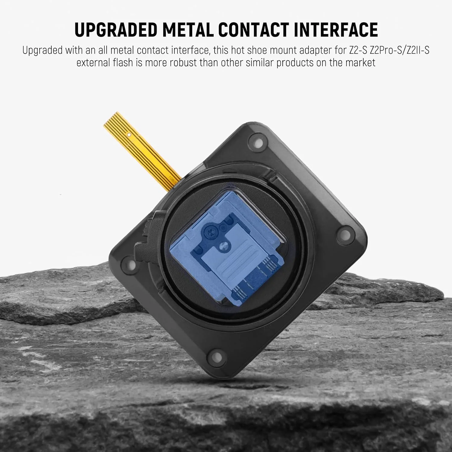 جایگزین کفشک فلاش Neewer Z2-S، فقط برای فلاش گرد Z2-S سازگار با دوربین سونی، قطعه تعمیر آداپتور کفشک فلاش اسپیدلایت با رابط فلزی ارتقا یافته جایگزین کفشک فلاش Neewer Z2-S، فقط برای فلاش گرد Z2-S سازگار با دوربین سونی، قطعه تعمیر آداپتور کفشک فلاش اسپیدلایت با رابط فلزی ارتقا یافته