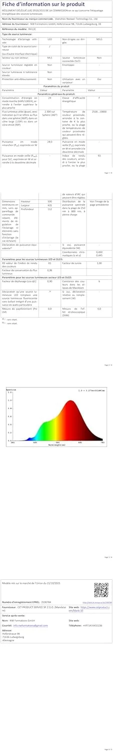 حلقه نور 12 اینچی NEEWER با پایه سازگار با آیفون، حلقه نور ال ای دی RGB 24 واتی با نگهدارنده تلفن برای عکاسی سلفی، استودیو، ضبط ویدیو، آرایش، مژه، استریم، 2500-10000K CRI95+ حلقه نور 12 اینچی NEEWER با پایه سازگار با آیفون، حلقه نور ال ای دی RGB 24 واتی با نگهدارنده تلفن برای عکاسی سلفی، استودیو، ضبط ویدیو، آرایش، مژه، استریم، 2500-10000K CRI95+