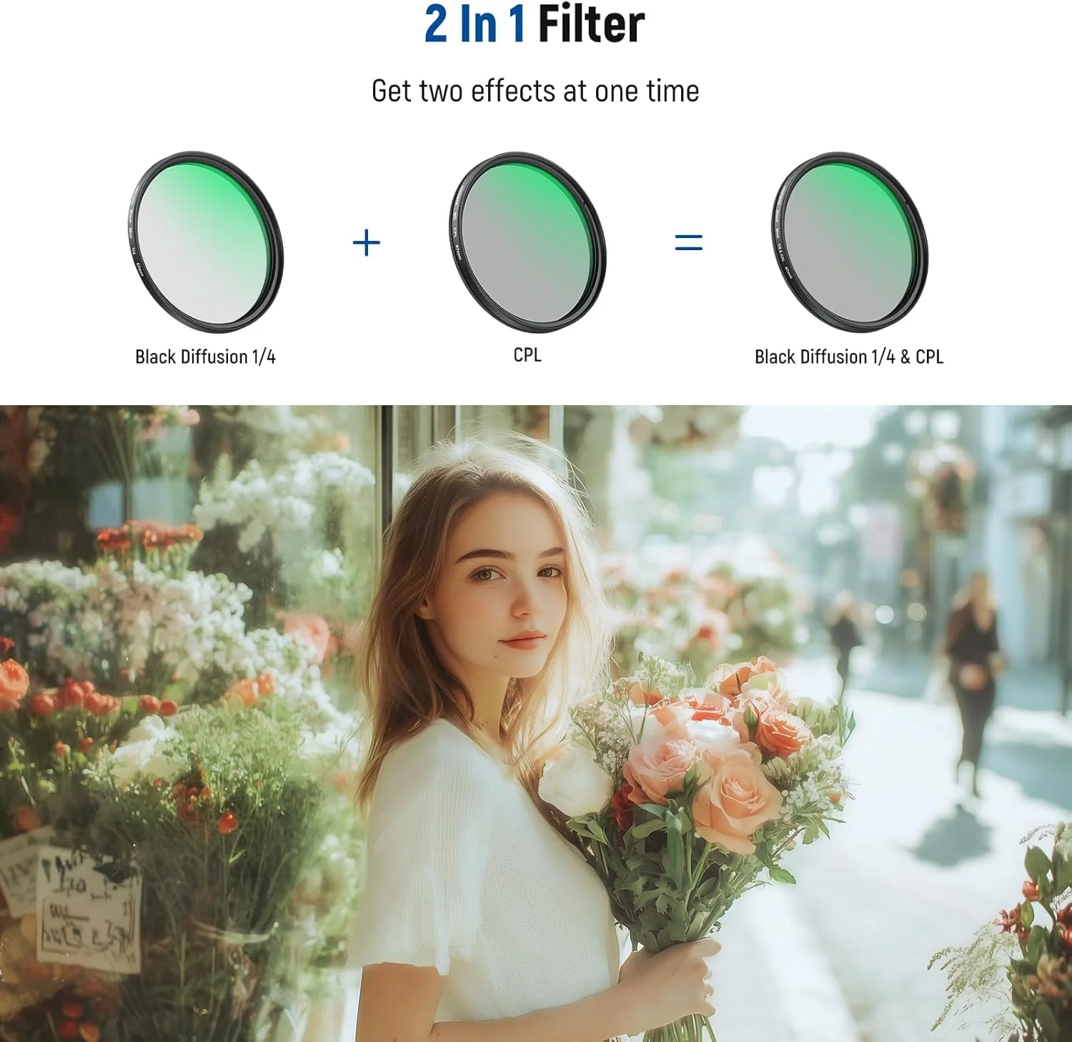 کیت فیلتر 2 در 1 گیره ای 67 میلی متری شامل فیلتر CPL و Black Mist Diffusion 1/4 سازگار با اندروید سامسونگ گوگل پیکسل هواوی شیائومی، لنز دوربین پلاریزه دایره ای لوازم جانبی عکاسی تلفن همراه، مدل FL-B35 کیت فیلتر 2 در 1 گیره ای 67 میلی متری شامل فیلتر CPL و Black Mist Diffusion 1/4 سازگار با اندروید سامسونگ گوگل پیکسل هواوی شیائومی، لنز دوربین پلاریزه دایره ای لوازم جانبی عکاسی تلفن همراه، مدل FL-B35