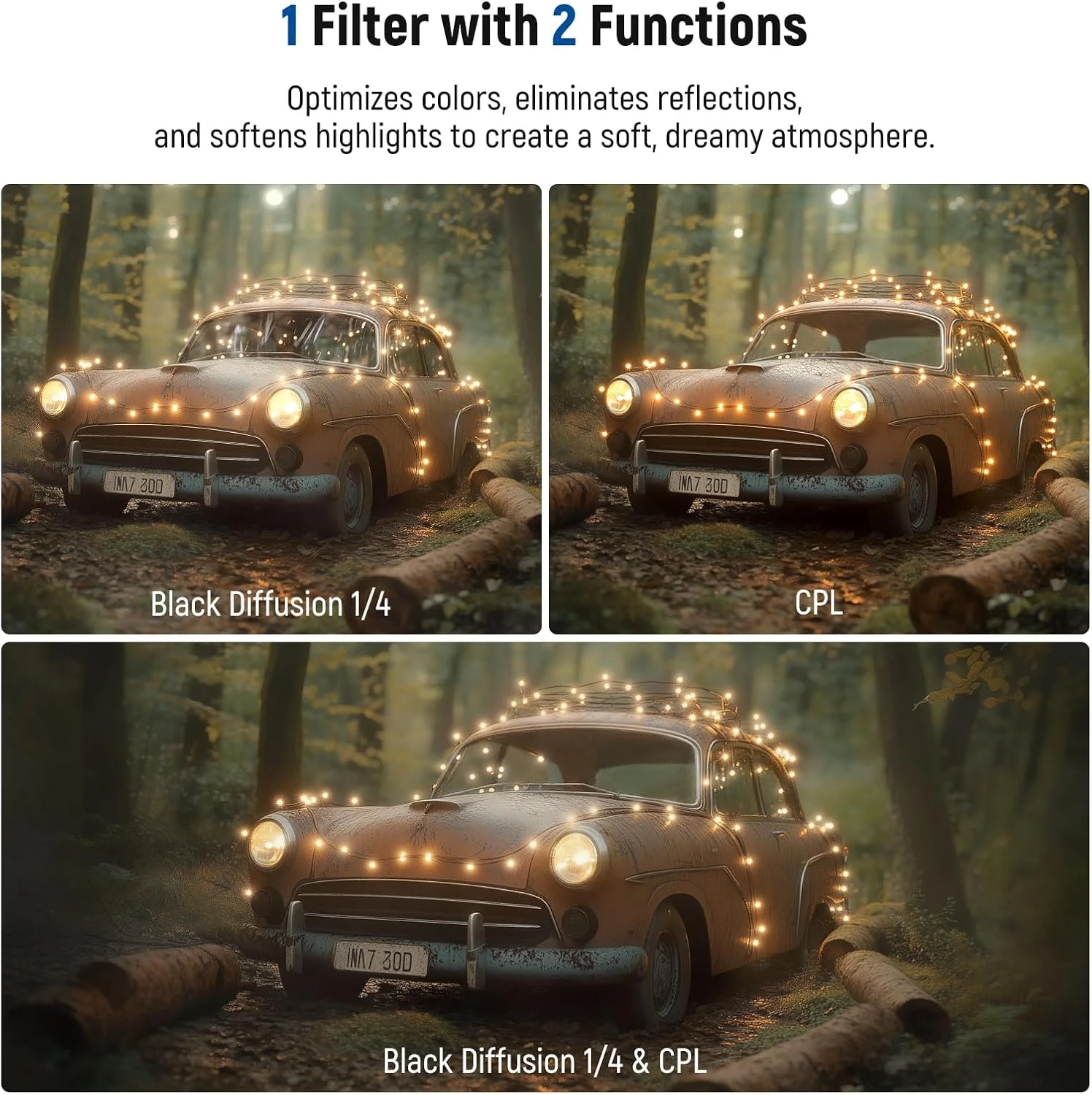 کیت فیلتر 2 در 1 گیره ای 67 میلی متری شامل فیلتر CPL و Black Mist Diffusion 1/4 سازگار با اندروید سامسونگ گوگل پیکسل هواوی شیائومی، لنز دوربین پلاریزه دایره ای لوازم جانبی عکاسی تلفن همراه، مدل FL-B35 کیت فیلتر 2 در 1 گیره ای 67 میلی متری شامل فیلتر CPL و Black Mist Diffusion 1/4 سازگار با اندروید سامسونگ گوگل پیکسل هواوی شیائومی، لنز دوربین پلاریزه دایره ای لوازم جانبی عکاسی تلفن همراه، مدل FL-B35