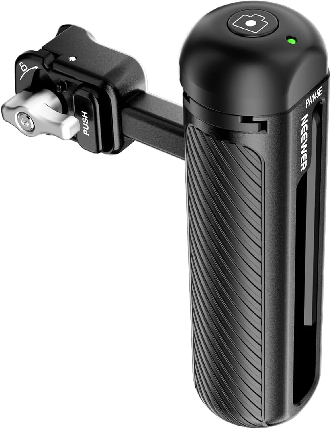 دسته جانبی رهاسازی سریع بلوتوثی NEEWER با کفشک سرد ضد افتادن سازگار با قفس تلفن iPhone 16 Pro/16 Pro Max Xiaomi 15 Ultra Galaxy S25 Ultra، مدل PA145E