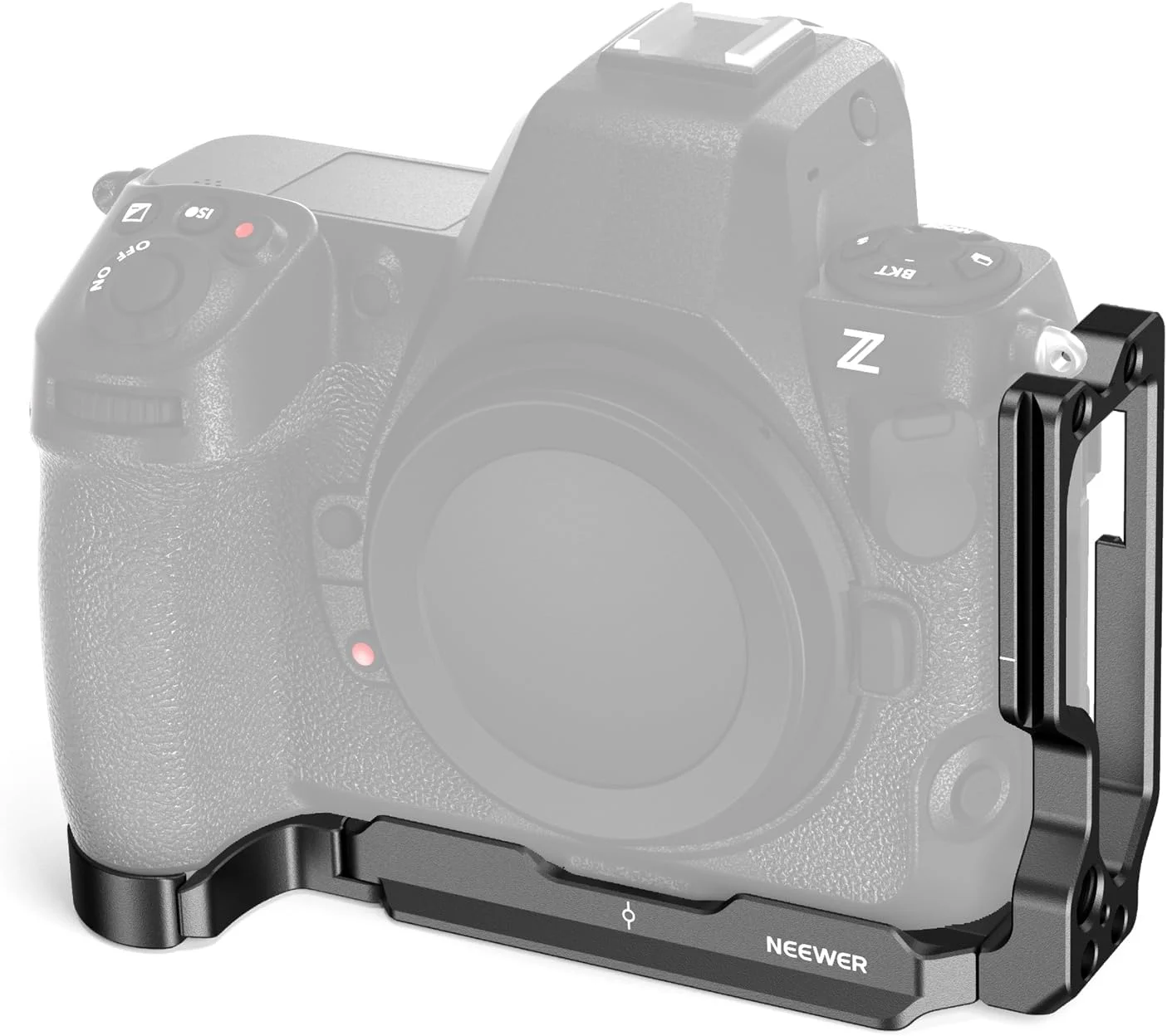 صفحه L نیوئر Z8 سازگار با دوربین نیکون Z 8، صفحه جانبی آلومینیومی قابل افزایش و صفحه پایه ضد پیچش نوع Arca سازگار با گیمبال های RS 2 RSC 2 RS 3 Pro، CA041L
