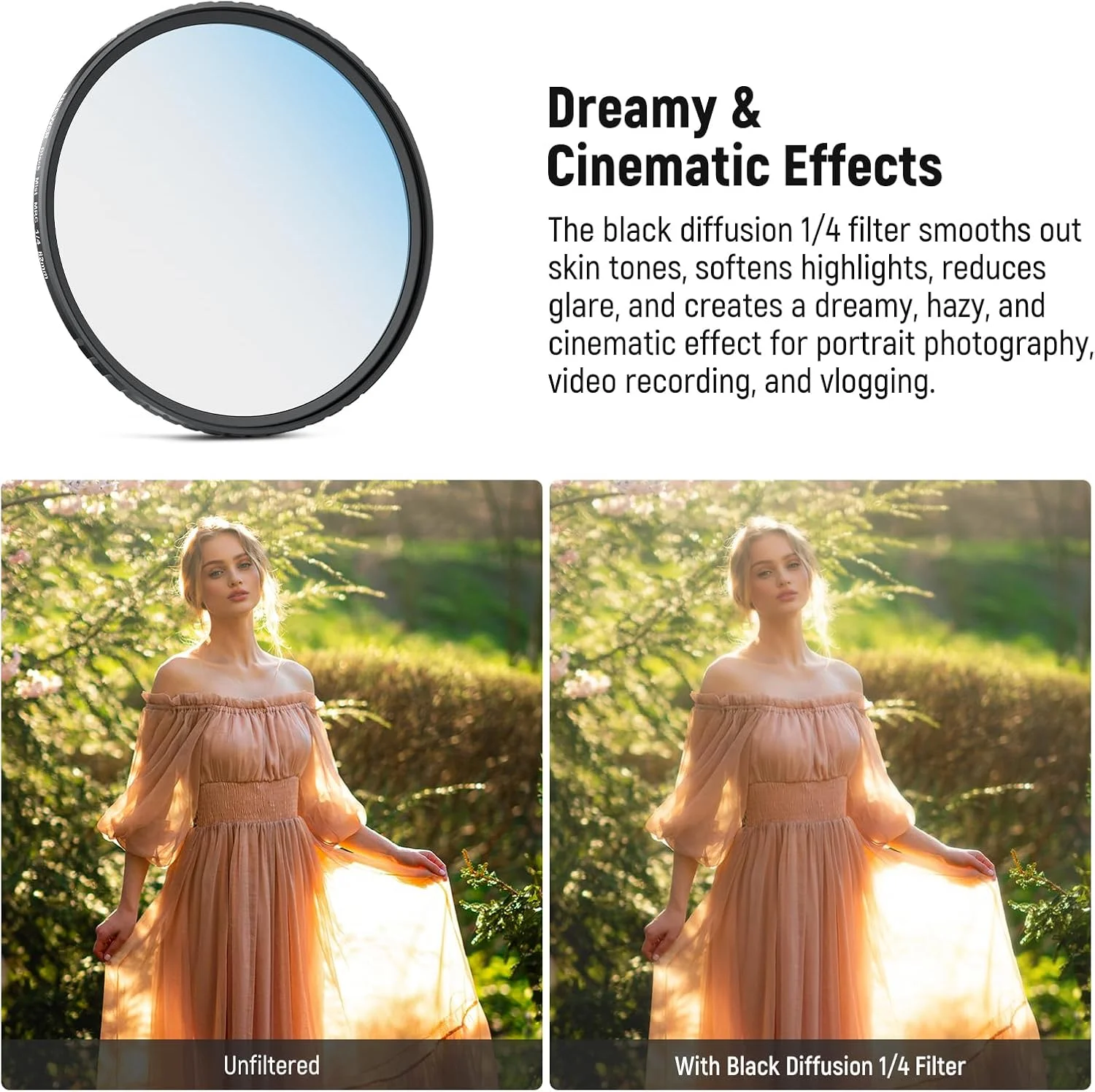 مجموعه فیلتر لنز دوربین نیور 82 میلیمتری شامل ND2-32 متغیر + CPL + 1/4 Black Mist Diffusion (بسته 3 عددی) با پوشش ضد انعکاس/ضد اثر انگشت، جعبه نگهداری و پارچه تمیز کننده مجموعه فیلتر لنز دوربین نیور 82 میلیمتری شامل ND2-32 متغیر + CPL + 1/4 Black Mist Diffusion (بسته 3 عددی) با پوشش ضد انعکاس/ضد اثر انگشت، جعبه نگهداری و پارچه تمیز کننده