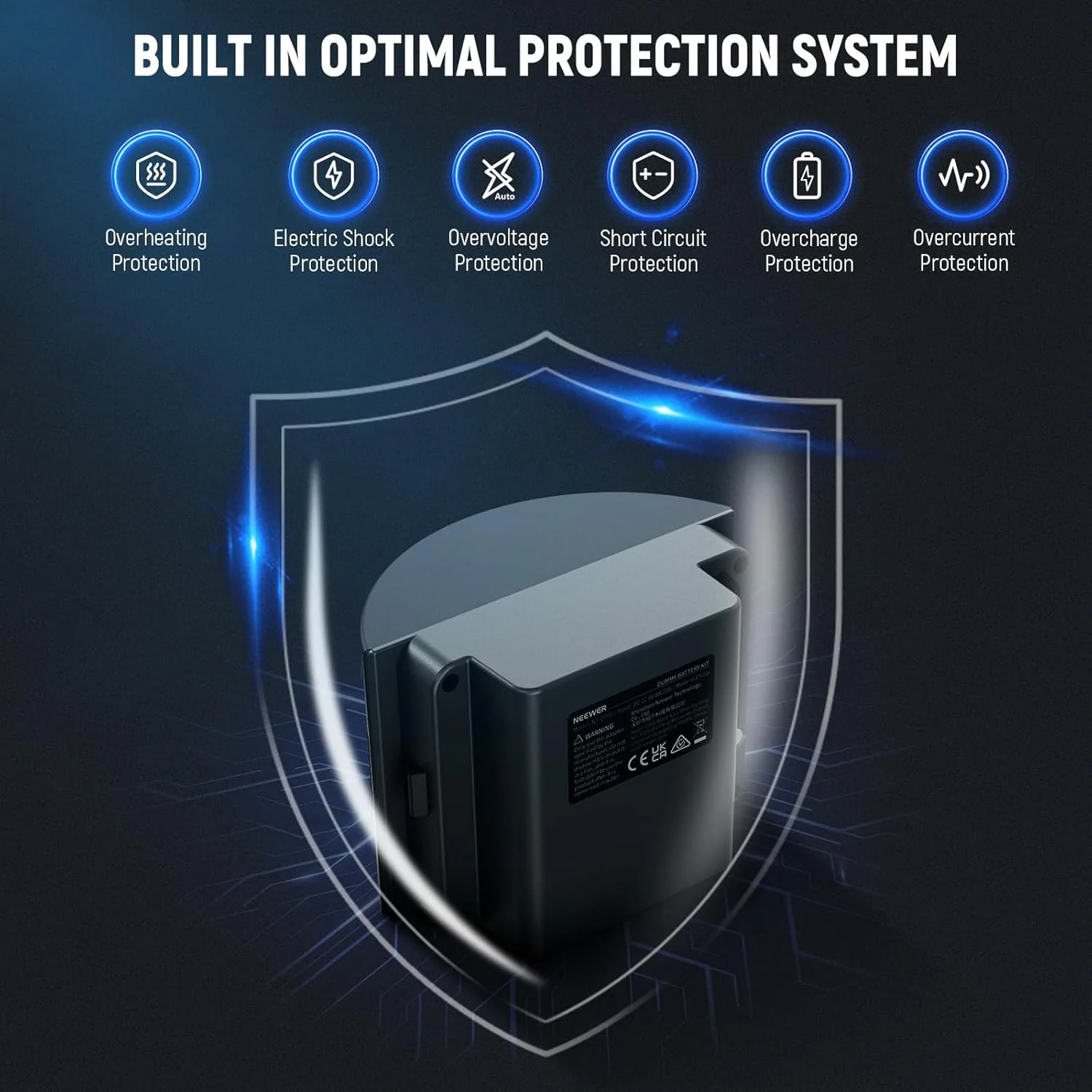 کیت باتری غیرواقعی NEEWER Q300 برای فلاش استروب بیرونی با آداپتور برق AC و کابل (پریز UK)، جایگزین 12.6 ولت 20 آمپر برای باتری، محافظت ایمنی هوشمند، طول 5 متر، NT-Q300 کیت باتری غیرواقعی NEEWER Q300 برای فلاش استروب بیرونی با آداپتور برق AC و کابل (پریز UK)، جایگزین 12.6 ولت 20 آمپر برای باتری، محافظت ایمنی هوشمند، طول 5 متر، NT-Q300