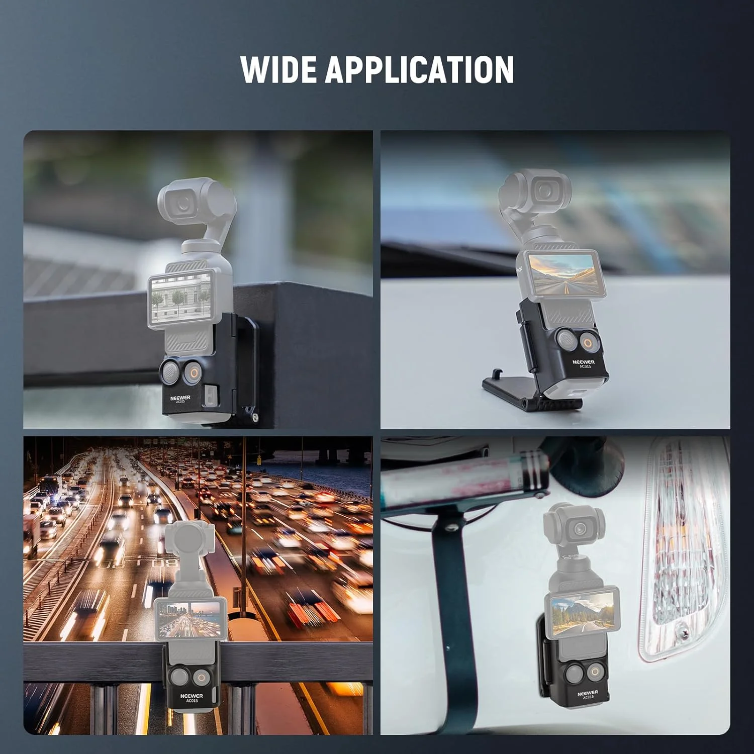 پایه نگهدارنده مغناطیسی NEEWER BASICS سازگار با DJI Osmo Pocket 3 و Creator Combo، آداپتور توسعه لوازم جانبی چند منظوره، نگهدارنده دوربین پلاستیکی با قابلیت چرخش 180 درجه با پارچه تمیز کننده، AC015 پایه نگهدارنده مغناطیسی NEEWER BASICS سازگار با DJI Osmo Pocket 3 و Creator Combo، آداپتور توسعه لوازم جانبی چند منظوره، نگهدارنده دوربین پلاستیکی با قابلیت چرخش 180 درجه با پارچه تمیز کننده، AC015