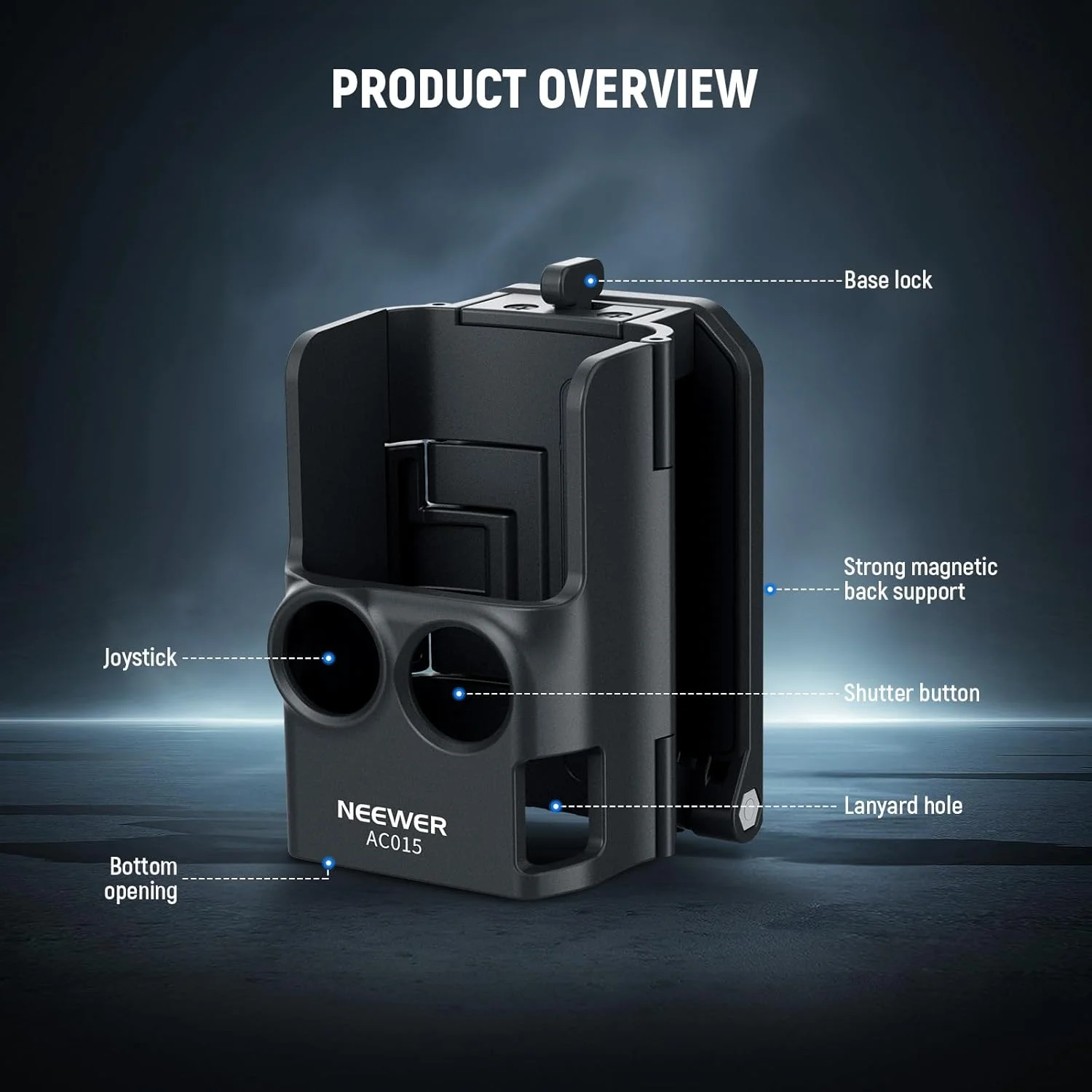 پایه نگهدارنده مغناطیسی NEEWER BASICS سازگار با DJI Osmo Pocket 3 و Creator Combo، آداپتور توسعه لوازم جانبی چند منظوره، نگهدارنده دوربین پلاستیکی با قابلیت چرخش 180 درجه با پارچه تمیز کننده، AC015 پایه نگهدارنده مغناطیسی NEEWER BASICS سازگار با DJI Osmo Pocket 3 و Creator Combo، آداپتور توسعه لوازم جانبی چند منظوره، نگهدارنده دوربین پلاستیکی با قابلیت چرخش 180 درجه با پارچه تمیز کننده، AC015