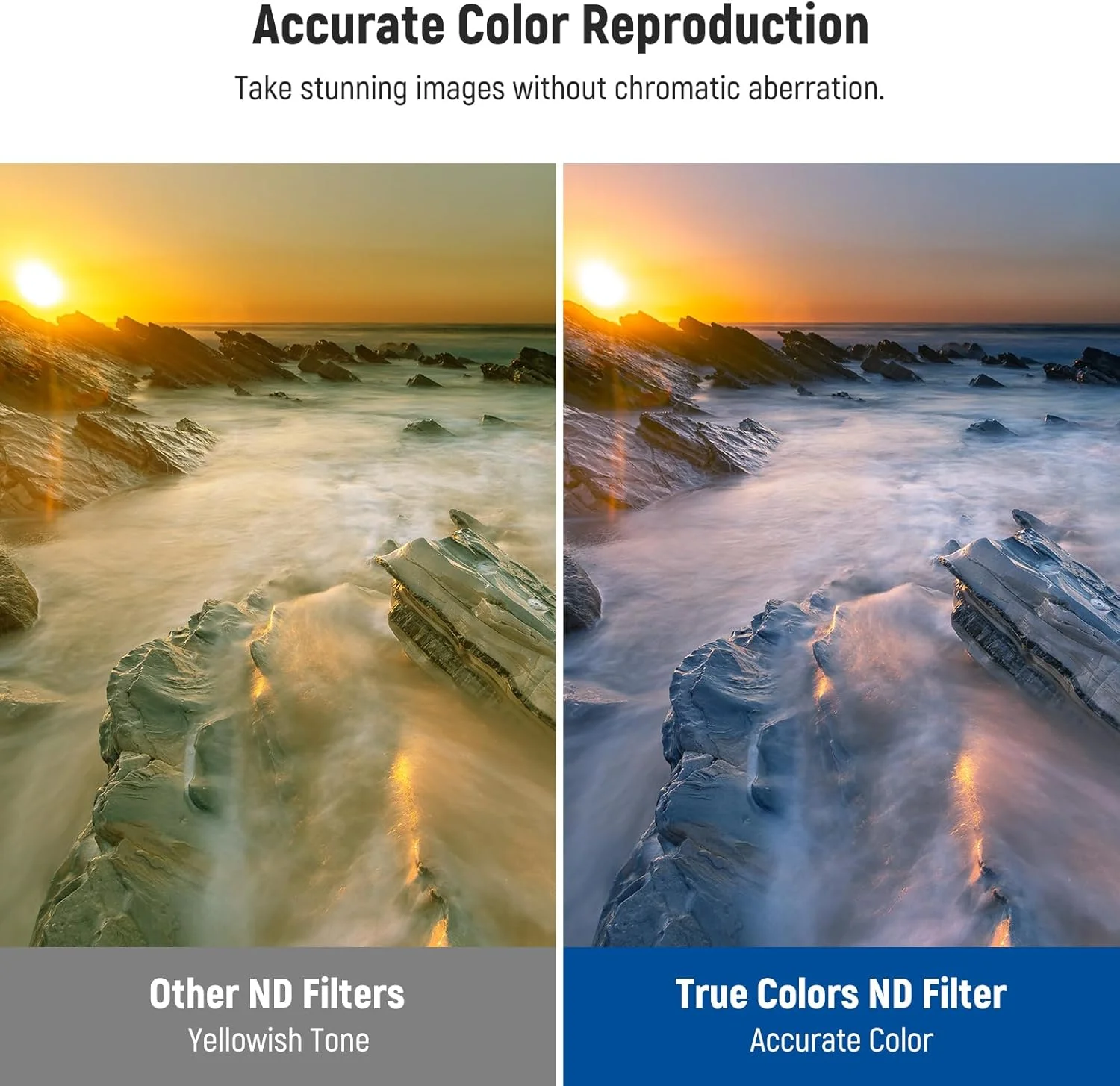 فیلتر ND متغیر 58 میلی‌متری NEEWER HD True Colors ND2-512 (1-9 استاپ) و فیلتر ND32 مغناطیسی، فیلتر چگالی خنثی چند لایه، بدون تغییر رنگ/بدون ضربدر X/بدون Vignetting