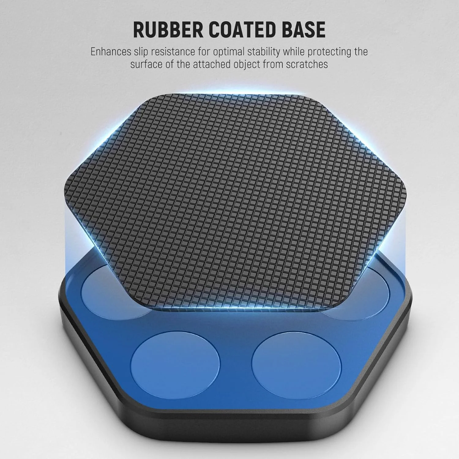 پایه مغناطیسی دوربین نیور سازگار با DJI Osmo Pocket 3 Insta360 X4/3/GO 3S/3، پایه مغناطیسی قوی با قابلیت رهاسازی سریع با پیچ 1/4 اینچی برای دوربین گیمبال، روکش لاستیکی، AC016