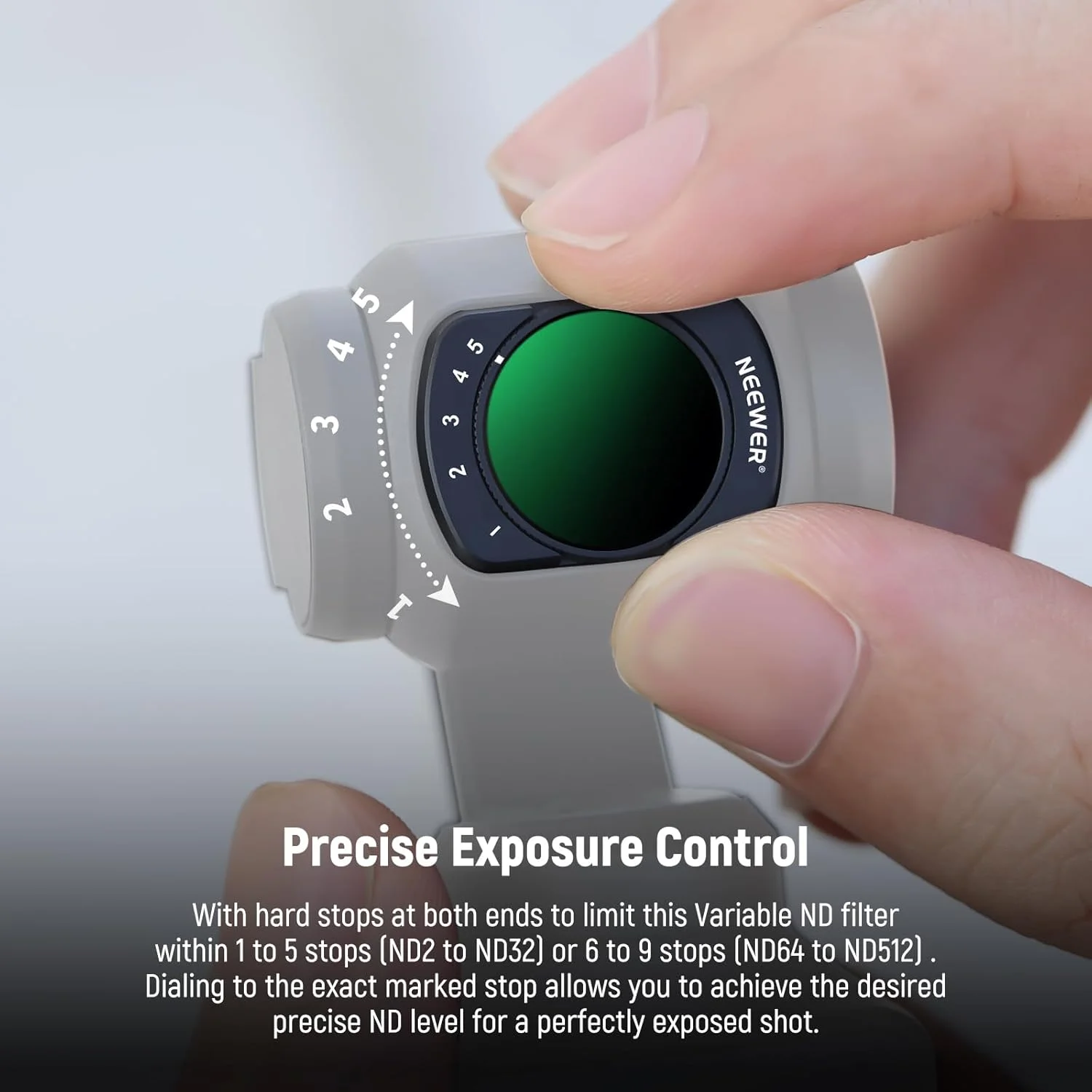 مجموعه فیلتر متغیر ND نیوئر سازگار با لوازم جانبی DJI Osmo Pocket 3 Creator Combo، ND2-32، ND64-512، فیلترهای چگالی خنثی HD با توقف محدود، 2 عدد محافظ صفحه نمایش، 2 عدد پارچه تمیز کننده مجموعه فیلتر متغیر ND نیوئر سازگار با لوازم جانبی DJI Osmo Pocket 3 Creator Combo، ND2-32، ND64-512، فیلترهای چگالی خنثی HD با توقف محدود، 2 عدد محافظ صفحه نمایش، 2 عدد پارچه تمیز کننده