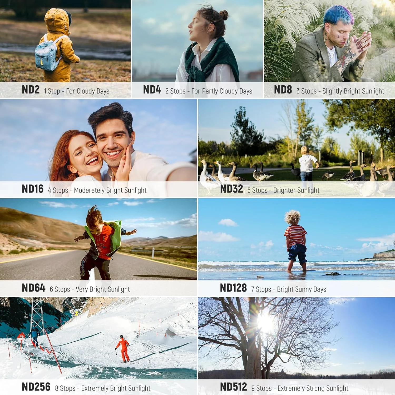 مجموعه فیلتر متغیر ND نیوئر سازگار با لوازم جانبی DJI Osmo Pocket 3 Creator Combo، ND2-32، ND64-512، فیلترهای چگالی خنثی HD با توقف محدود، 2 عدد محافظ صفحه نمایش، 2 عدد پارچه تمیز کننده مجموعه فیلتر متغیر ND نیوئر سازگار با لوازم جانبی DJI Osmo Pocket 3 Creator Combo، ND2-32، ND64-512، فیلترهای چگالی خنثی HD با توقف محدود، 2 عدد محافظ صفحه نمایش، 2 عدد پارچه تمیز کننده