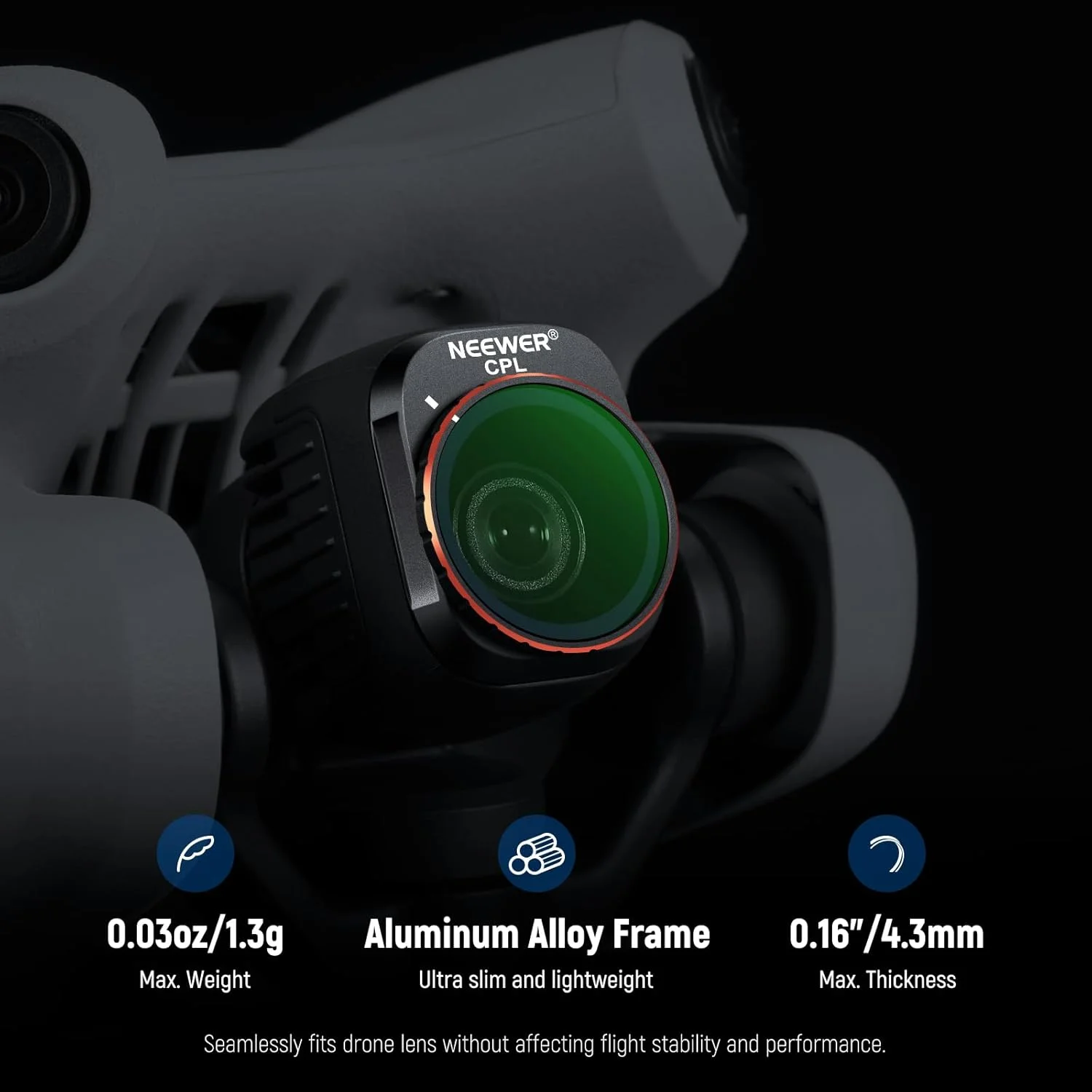 مجموعه فیلتر ND CPL نیوور سازگار با DJI Mini 4 Pro، بسته 4 عددی شیشه نوری HD چند لایه پیچ دار ND16 ND64 ND256 فیلتر پلاریزه دایره ای با تراکم خنثی لوازم جانبی پهپاد + 2 عدد دستمال تمیز کننده مجموعه فیلتر ND CPL نیوور سازگار با DJI Mini 4 Pro، بسته 4 عددی شیشه نوری HD چند لایه پیچ دار ND16 ND64 ND256 فیلتر پلاریزه دایره ای با تراکم خنثی لوازم جانبی پهپاد + 2 عدد دستمال تمیز کننده