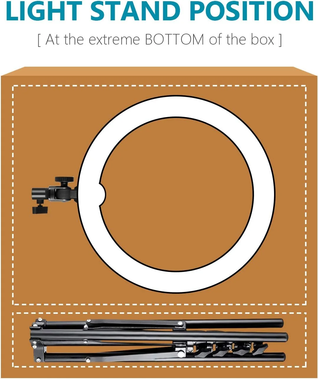 نور حلقه ای LED SMD قابل تنظیم نور Neewer با قطر 18 اینچ به همراه پایه 79 اینچی، گیرنده بلوتوثی و نگهدارنده چرخان گوشی برای گوشی های هوشمند/دوربین، مناسب برای آرایش، فیلمبرداری در یوتیوب (دوشاخه EU/US، به همراه کیف)