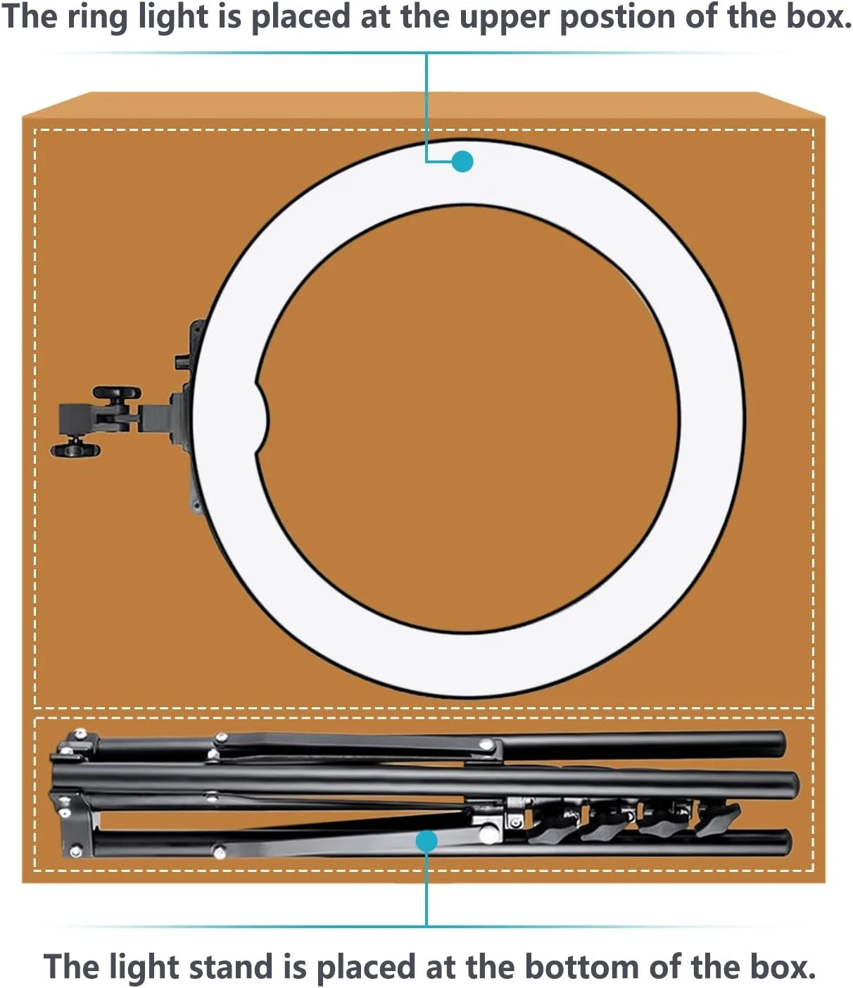 نور حلقه ای ال ای دی 12 اینچی داخلی/14 اینچی خارجی Neewer و پایه نور 36 وات 5500K به همراه لوله نرم، فیلتر رنگی، آداپتور کفشک دار، گیرنده بلوتوث برای فیلمبرداری دوربین، یوتیوب و تیک تاک نور حلقه ای ال ای دی 12 اینچی داخلی/14 اینچی خارجی Neewer و پایه نور 36 وات 5500K به همراه لوله نرم، فیلتر رنگی، آداپتور کفشک دار، گیرنده بلوتوث برای فیلمبرداری دوربین، یوتیوب و تیک تاک