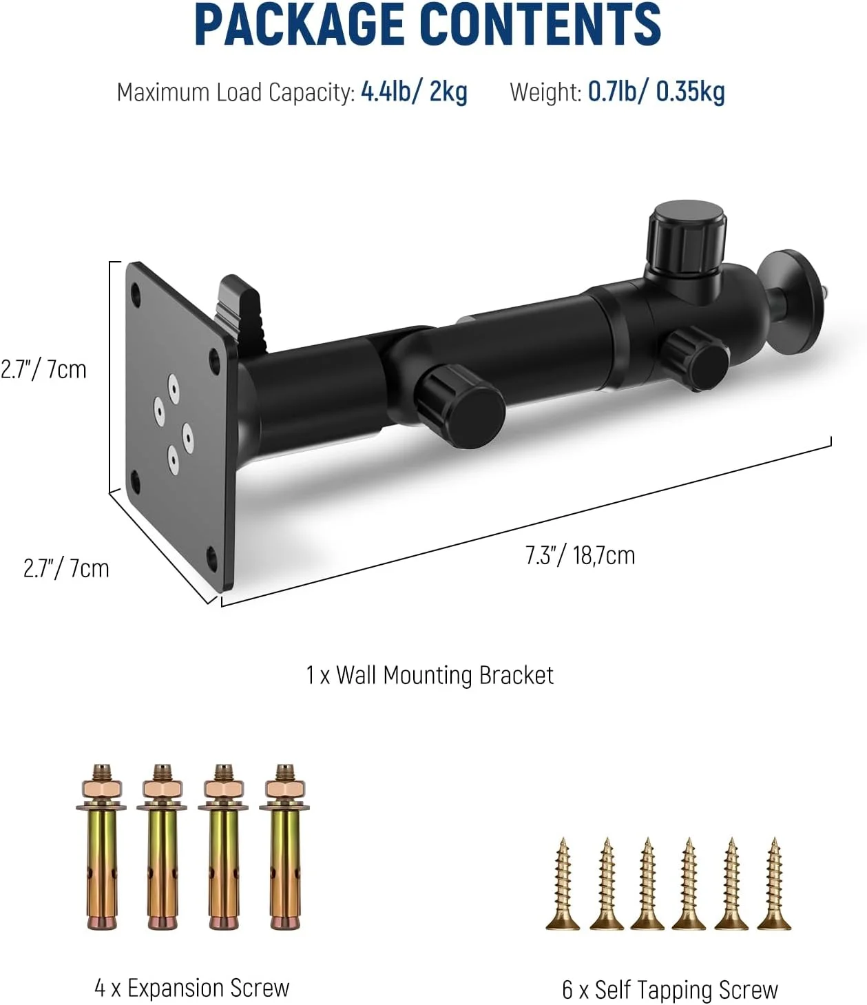 پایه دیواری سقفی نیوور ST-WM3 با پایه چرخان 360 درجه دوتایی، سر توپی 1/4 اینچی، 10 پیچ، پایه دیواری دوربین استودیوی عکس برای رینگ لایت ویدئویی فلاش استروب حداکثر بار 2 کیلوگرم پایه دیواری سقفی نیوور ST-WM3 با پایه چرخان 360 درجه دوتایی، سر توپی 1/4 اینچی، 10 پیچ، پایه دیواری دوربین استودیوی عکس برای رینگ لایت ویدئویی فلاش استروب حداکثر بار 2 کیلوگرم
