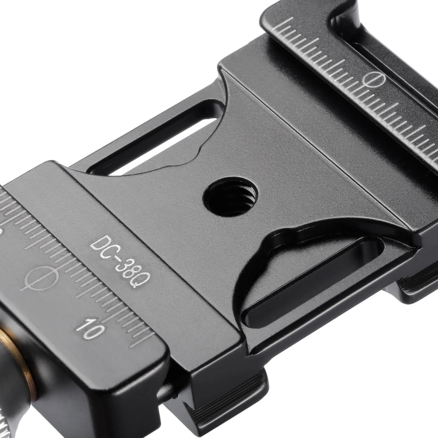 گیره پیچی آلومینیومی نیور سازگار با Arca Swiss، گیره مینی آزاد کننده سریع برای صفحه QR (38 میلی متر)