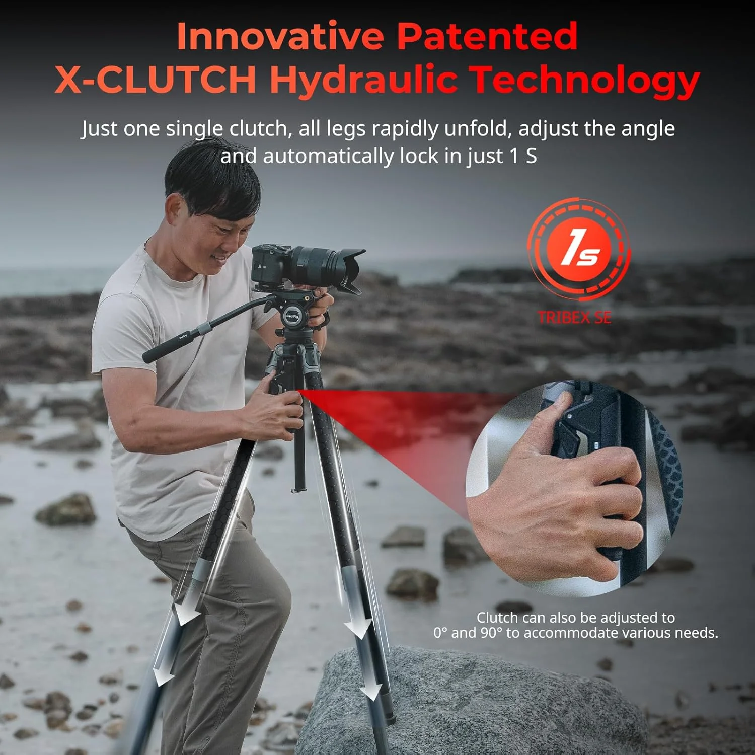 سه پایه هیدرولیک SmallRig x Potato Jet TRIBEX SE مدل 5305