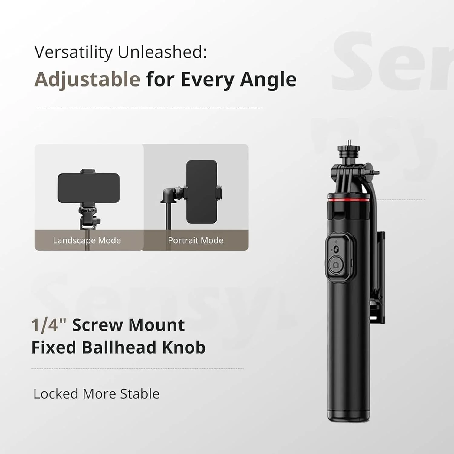 پایه سه پایه سلفی استیک با نور: پایه سه پایه تلفن هوشمند قابل حمل 51 اینچی - با نور و کنترل از راه دور - سه پایه برای سلفی/پخش زنده/ضبط ویدیو/مسافرت (مشکی)