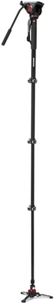 تک پایه آلومینیومی 4 قسمتی Manfrotto Xpro با هد فیلمبرداری روان - مشکی (Mvmxpro500) تک پایه آلومینیومی 4 قسمتی Manfrotto Xpro با هد فیلمبرداری روان - مشکی (Mvmxpro500)