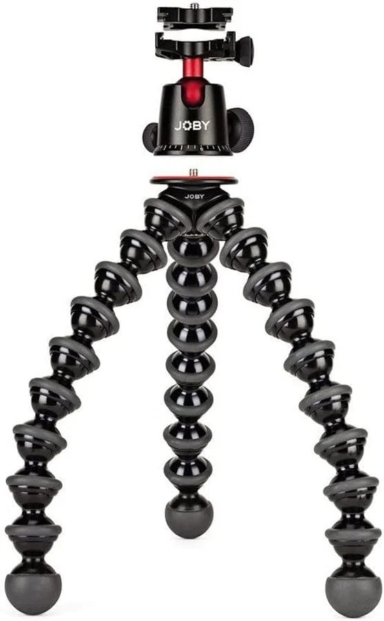 کیت Joby Gorillapod 5K. پایه سه پایه حرفه ای و هد توپی برای دوربین های DSLR یا دوربین های بدون آینه با لنز تا مشکی/ذغالی.