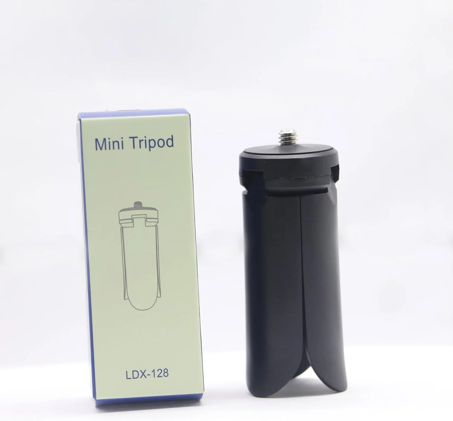 مینی سه پایه NALACAL برای DJI Osmo Pocket 3، پایه رومیزی جمع و جور برای Go Pro Hero 12/11/10/9/OSMO Mobile2/Insta360 ONE X3/FeiyuTech/ZHIYUN، لوازم جانبی گریپ پایه رومیزی (مشکی)