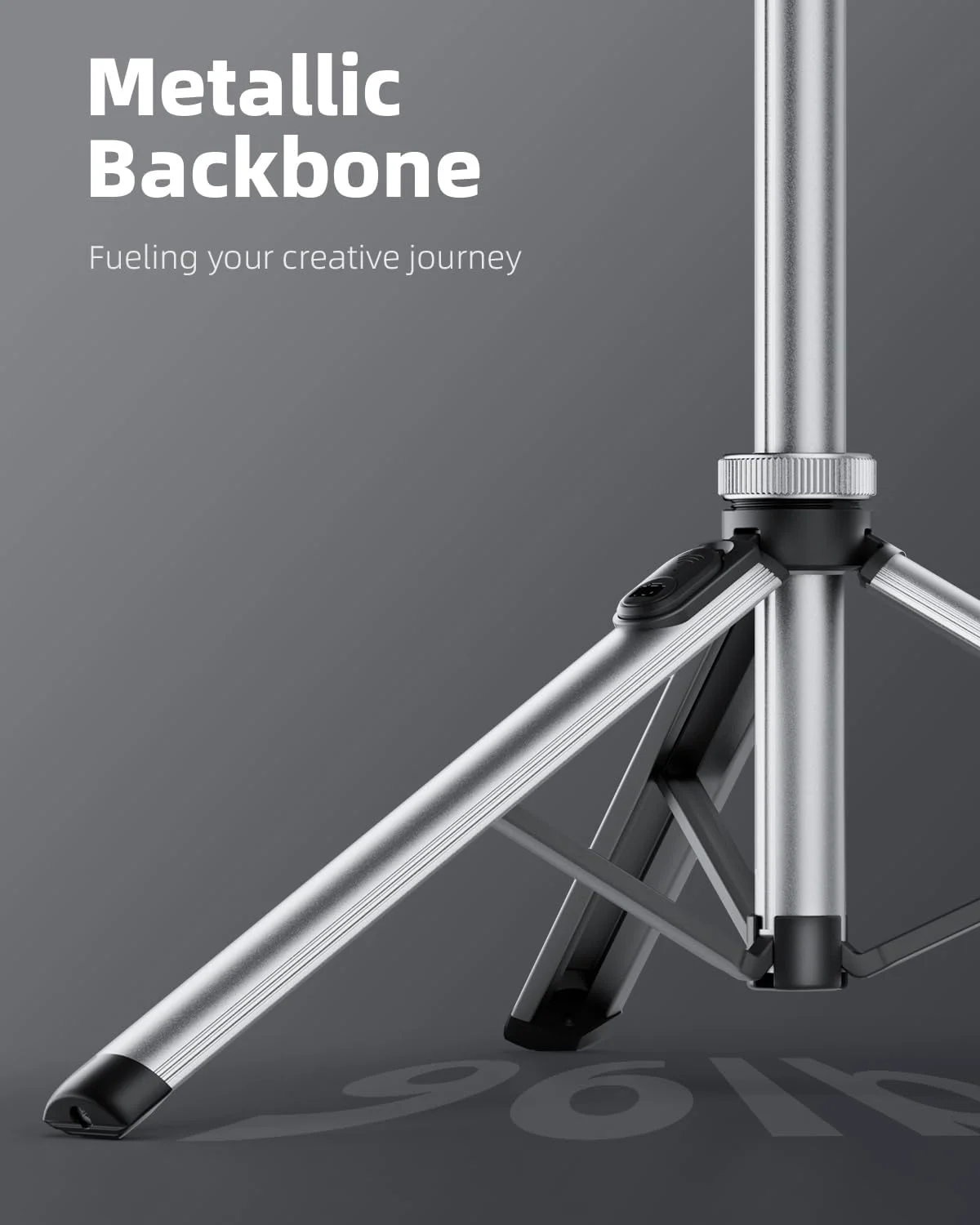 پایه سه پایه فلزی گوشی EUCOS، سه پایه 67 اینچی برای گوشی با ریموت و پایه سه پایه دوربین سبک وزن، سه پایه گوشی محکم و قابل افزایش طول برای آیفون/اندروید