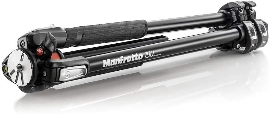 سه پایه آلومینیومی 3 قسمتی Manfrotto 190XPRO با ستون افقی