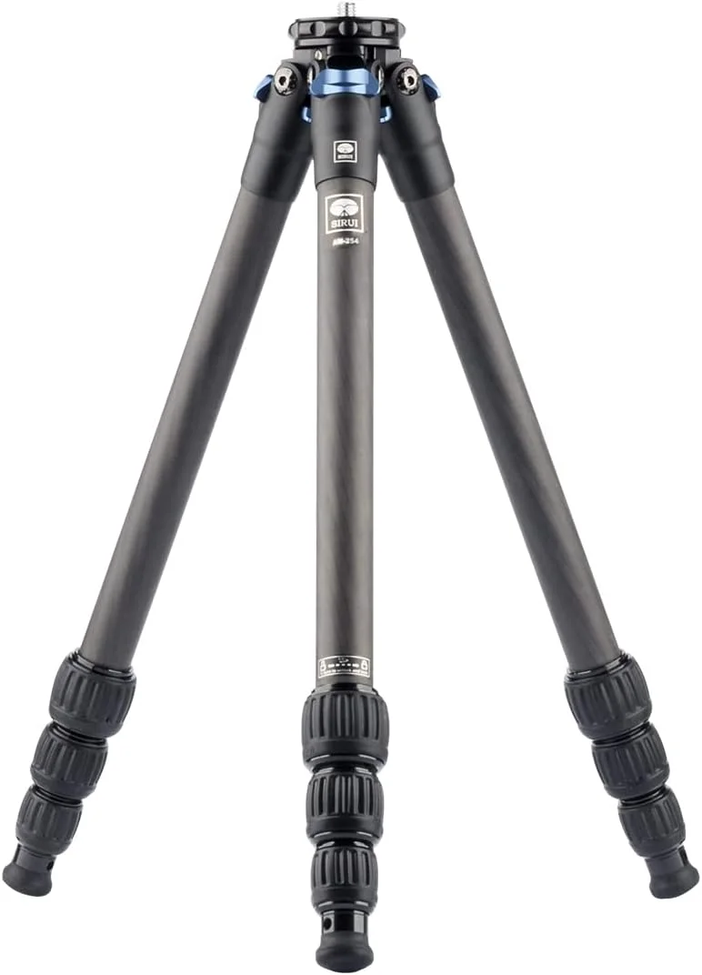 سه پایه دوربین فیبر کربنی SIRUI AM-254، تحمل بار تا 12 کیلوگرم، فیبر کربن 10 لایه سه پایه دوربین فیبر کربنی SIRUI AM-254، تحمل بار تا 12 کیلوگرم، فیبر کربن 10 لایه