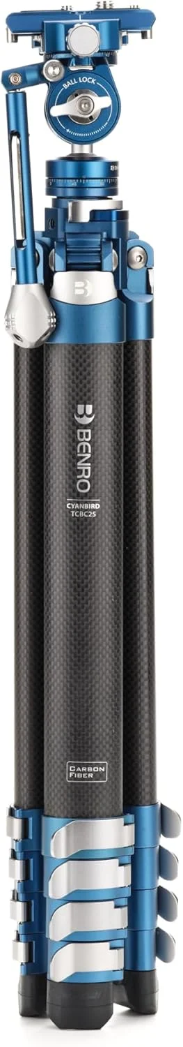 سه پایه کربنی 5 قسمتی Benro CyanBird CF 2 Series به همراه هد ترکیبی عکس/فیلم FS20PROC501 سه پایه کربنی 5 قسمتی Benro CyanBird CF 2 Series به همراه هد ترکیبی عکس/فیلم FS20PROC501