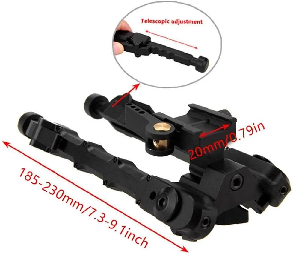 پایه دوپایه بیرونی، پایه دوپایه تاکتیکی جمع شونده با گریپ الاستیک، تنظیم ابزار، سه پایه دوربین