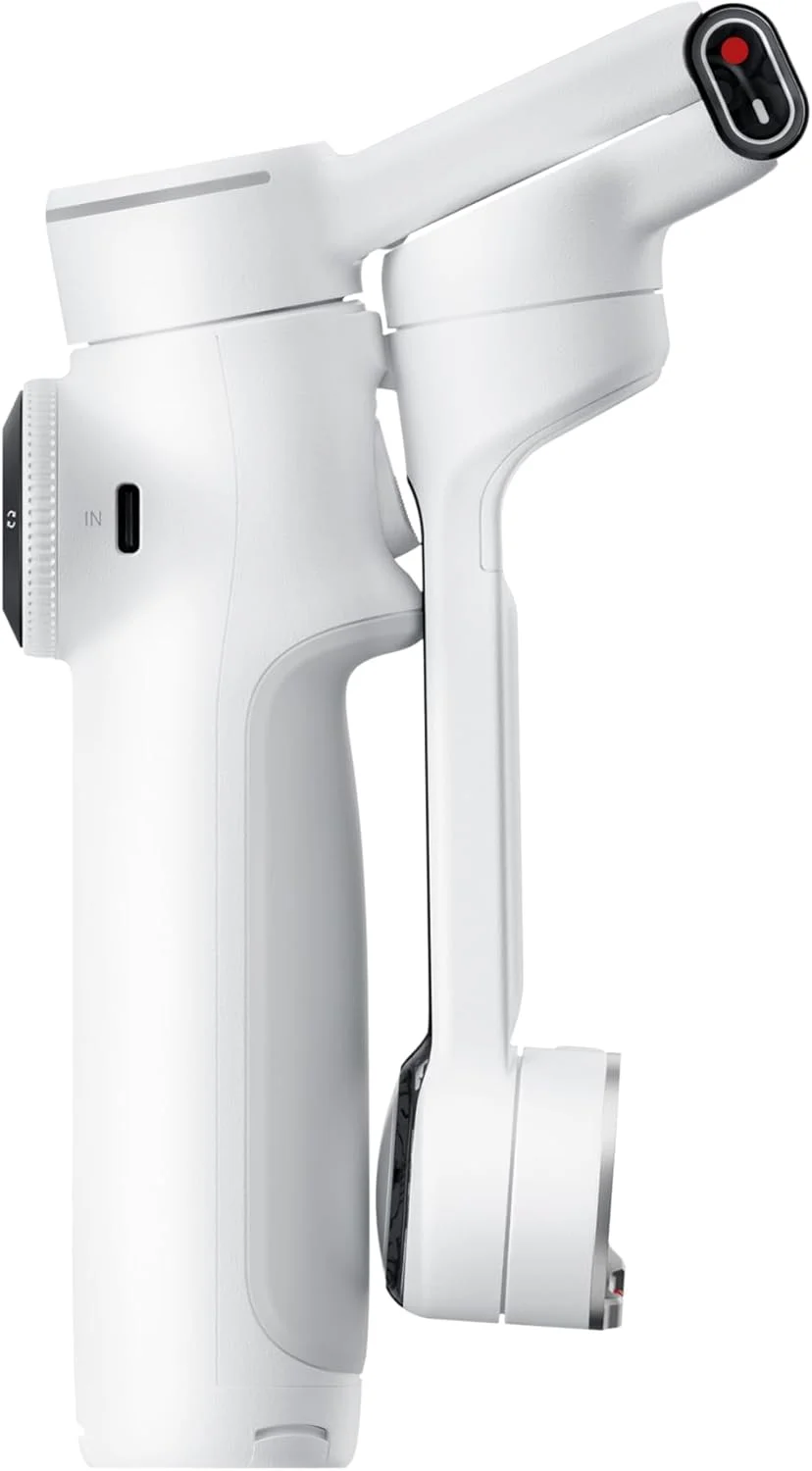 INSTA360 FLOW 2 PRO | بسته استاندارد | تثبیت کننده ردیابی هوش مصنوعی نهایی. با ردیابی پیشرفته هوش مصنوعی و طراحی شیک، به تصاویر حرفه ای و روان دست یابید. ایده آل برای سازندگان در حال حرکت! - سفید قله