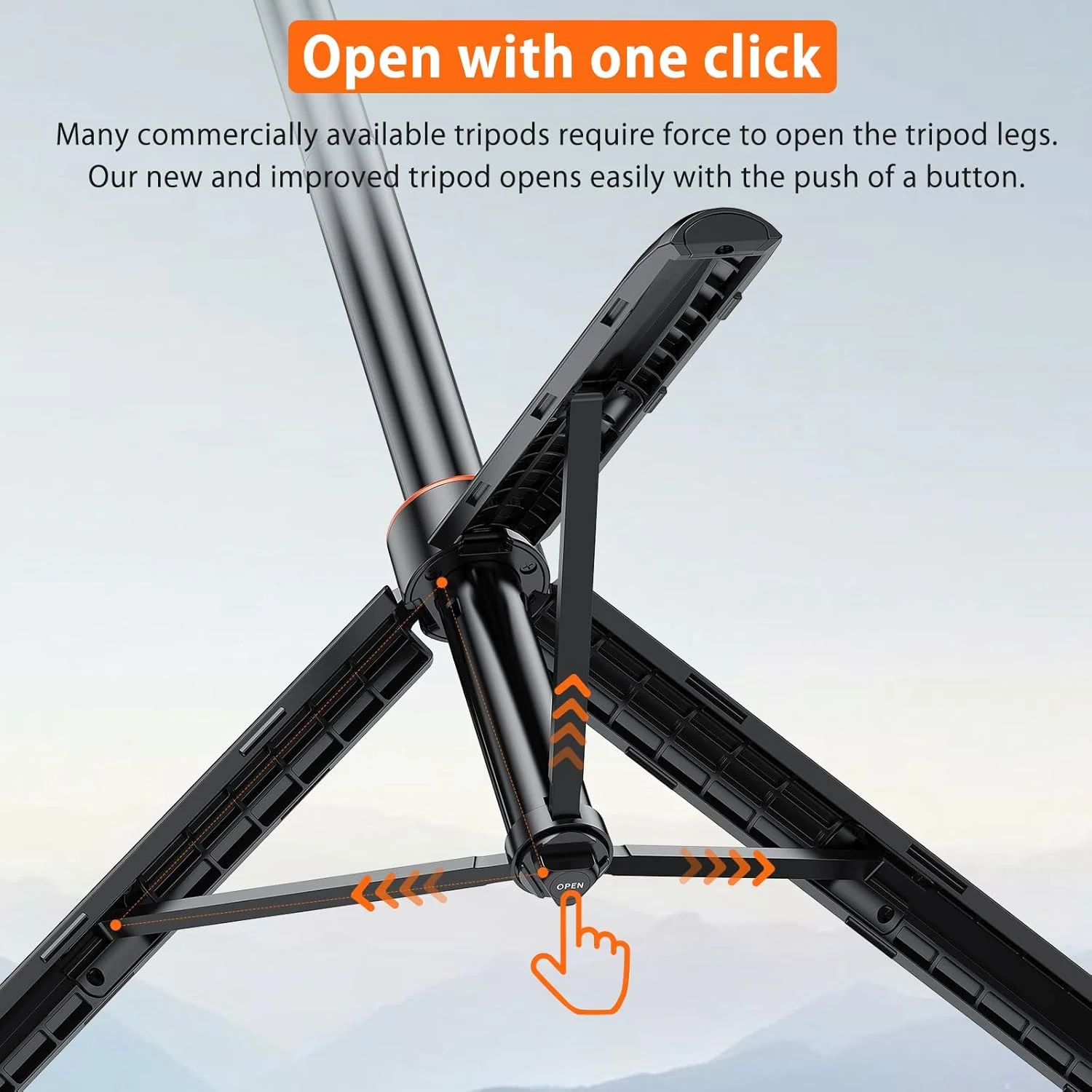 سه پایه سلفی استیک قابل افزایش طول VRIG برای GoPro Max Hero 10 9 8 7 6 5 4…