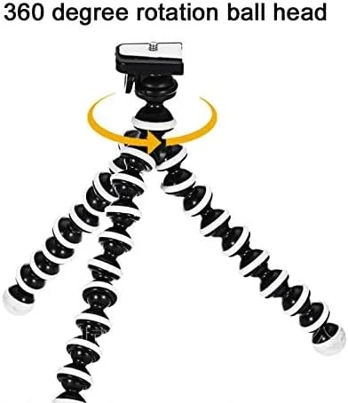 سه پایه اختاپوسی انعطاف پذیر eWINNER، پایه تاشو برای GoPro/دوربین اکشن/تلفن همراه/دوربین دیجیتال DSLR/تلفن هوشمند/عکاسی/فیلمبرداری/ضبط/یوتیوبر (کوچک) سه پایه اختاپوسی انعطاف پذیر eWINNER، پایه تاشو برای GoPro/دوربین اکشن/تلفن همراه/دوربین دیجیتال DSLR/تلفن هوشمند/عکاسی/فیلمبرداری/ضبط/یوتیوبر (کوچک)