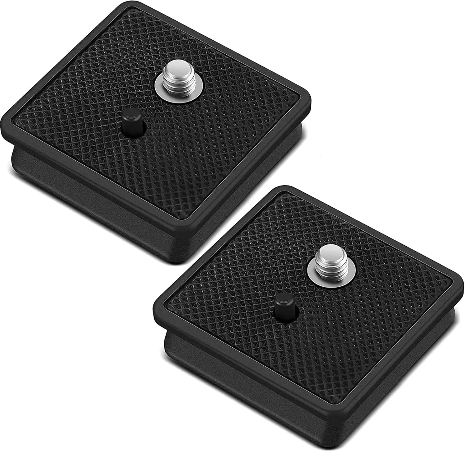 صفحه اتصال سریع 41 میلی‌متری دوربین به سه‌پایه، سازگار با Ambico V-0552 V-0554، Sunpak 7500 Pro 7500tm 7575، Kalimar Pro-tech V-40 (دو عدد)