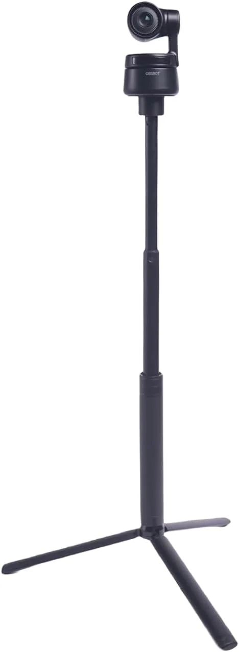 سه پایه قابل افزایش طول OBSBOT، سه پایه رومیزی برای وب کم های سری Tiny 2/Tiny 4K/1080P/Tail Air/Meet 4K، سبک وزن، محکم، تاشو، سه پایه ایستاده برای ضبط ویدیو، جلسه، استریم و غیره.