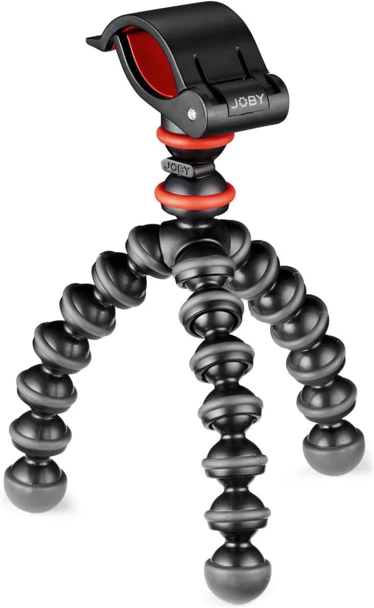 کیت آغازگر Joby Jb01571-Bww Gorillapod، مینی سه پایه انعطاف پذیر با گیره تلفن هوشمند جهانی، پایه GoPro و چراغ قوه تا وزن 325 گرم