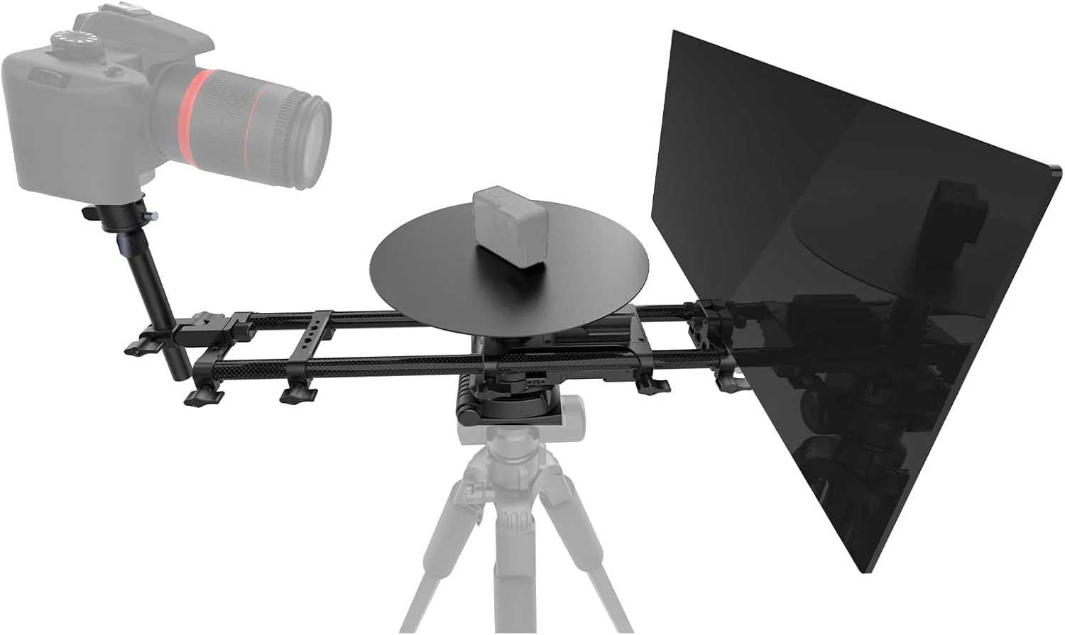 چرخشگر موتوری 360 درجه DF DIGITALFOTO مدل V360EVO، صفحه گردان عکاسی 360 درجه برای فیلمبرداری از محصولات، ساخت ویدیوهای تبلیغاتی، عکاسی از غذا و جلوه‌های ویژه