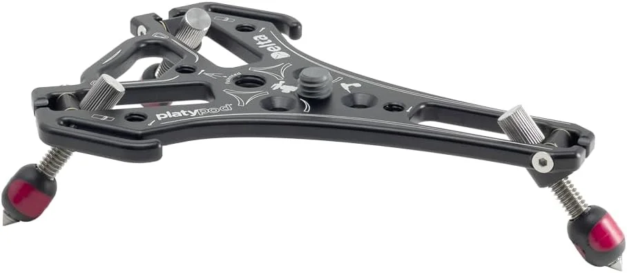 سه پایه مسافرتی حرفه ای پلاتیپاد دلتا، فوق العاده جمع و جور، آلومینیوم درجه هواپیما، 14.7x9.9 سانتی متر، ظرفیت 10 کیلوگرم