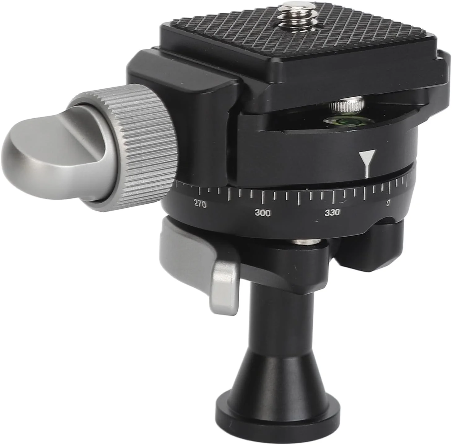 سر توپی وارونه پانوراما Jectse با صفحه رهاسازی سریع جداشدنی برای دوربین SLR