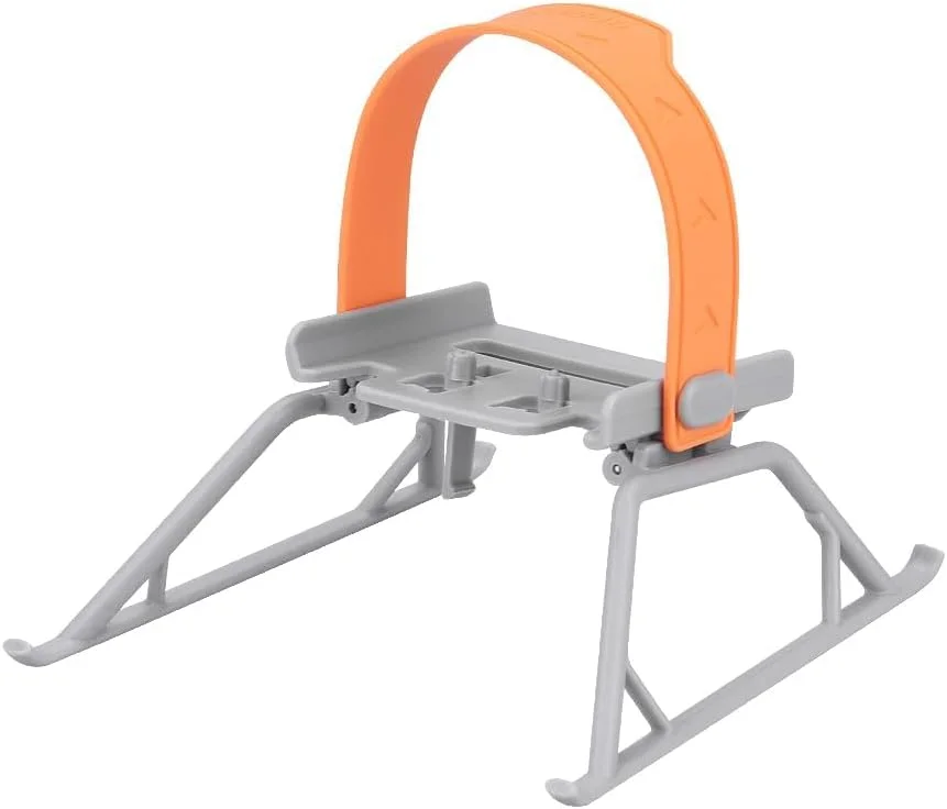 پایه فرود تاشو Azonee برای DJI Mini 4 PRO، محافظ گیمبال ضد سقوط افزایش ارتفاع 25 میلی‌متری، برای لوازم جانبی پهپاد DJI Mini 4 Pro (نارنجی)