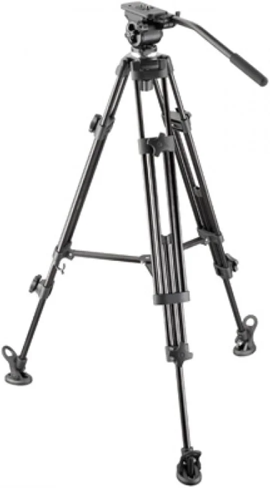 کیت سه پایه E-Image EI-7050-AA با هد سیال برای دوربین DSLR، ظرفیت بارگیری 5 کیلوگرم