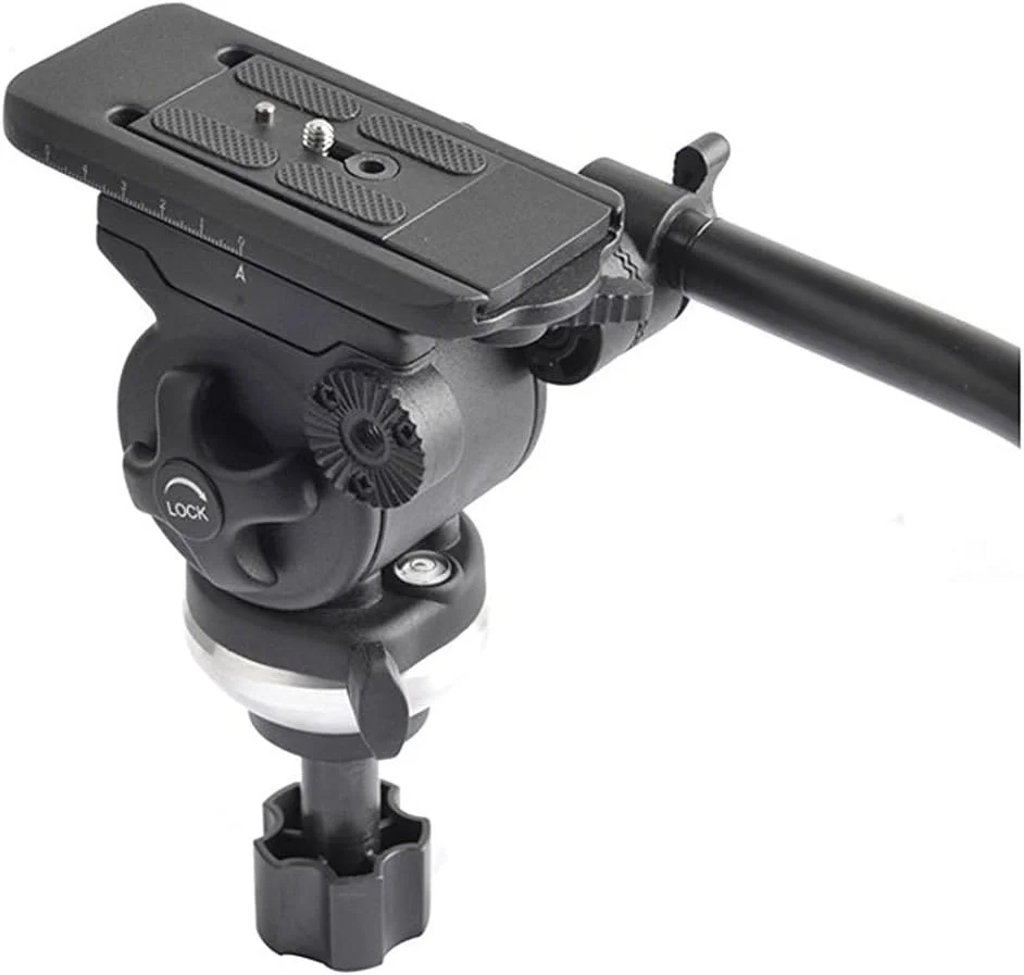 کیت سه پایه E-Image EI-7050-AA با هد سیال برای دوربین DSLR، ظرفیت بارگیری 5 کیلوگرم