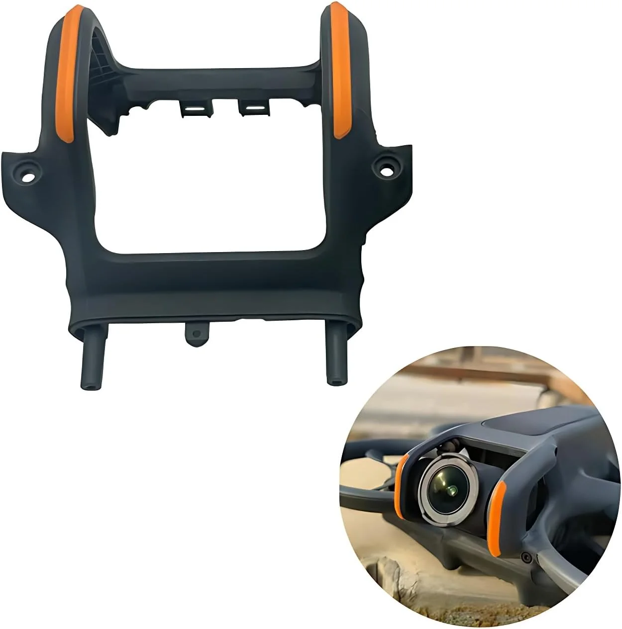 محافظ گیمبال جایگزین براکت برای DJI Avata 2، پایه جلویی گیمبال برای قطعات تعمیر گیمبال DJI Avata 2
