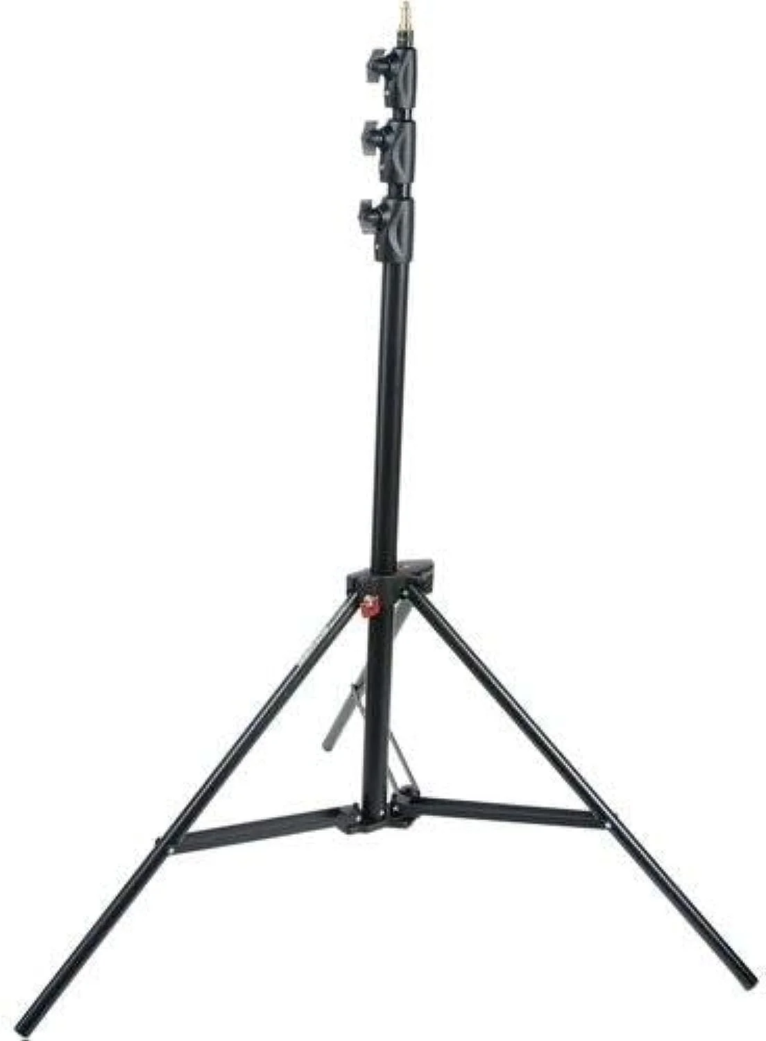 پایه نور آلومینیومی مستر Manfrotto 1004BAC با 3 بخش و ارتفاع 3.6 متر (مشکی)