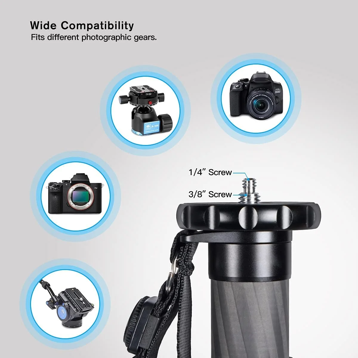 تک پایه کربنی 6 قسمتی SIRUI P-326 تک پایه کربنی 6 قسمتی SIRUI P-326