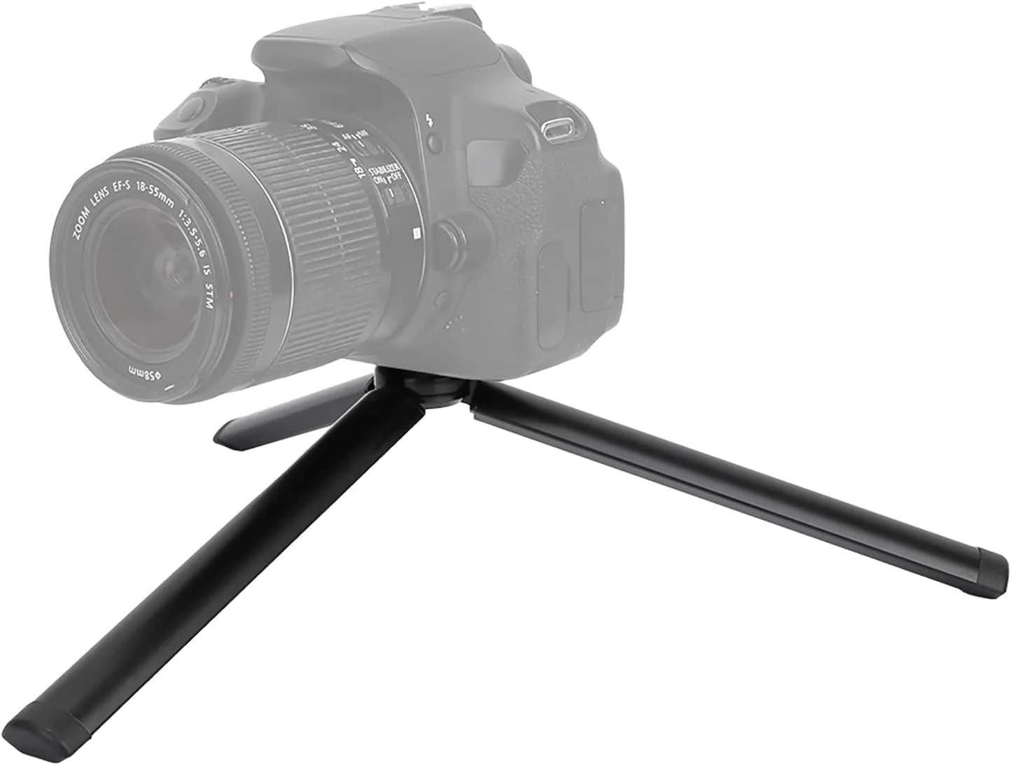 سه پایه کوچک دوربین GOWENIC، سه پایه تاشو آلیاژ آلومینیوم قابل حمل با بار سنگین و پیچ 1/4 اینچی برای دوربین