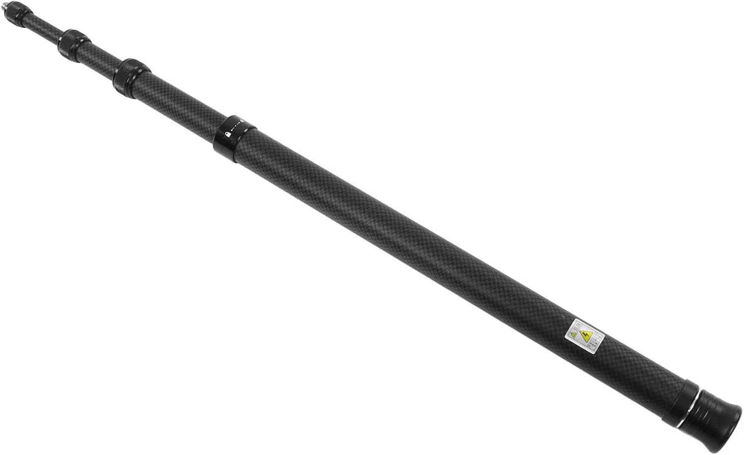 تک پایه قابل افزایش طول Jectse، میله سلفی دوربین اکشن ضد لغزش با دستگیره راحت، سبک وزن، 6 قسمتی برای فضای باز