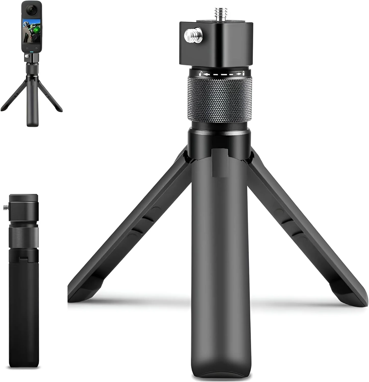 پایه سه پایه رومیزی با دسته چرخشی IPMAX برای اینستا 360