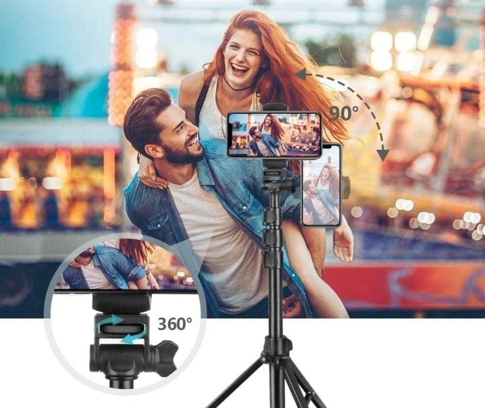 پایه سه پایه مسافرتی تلسکوپی Jmary MT-36 به همراه گیره تلفن