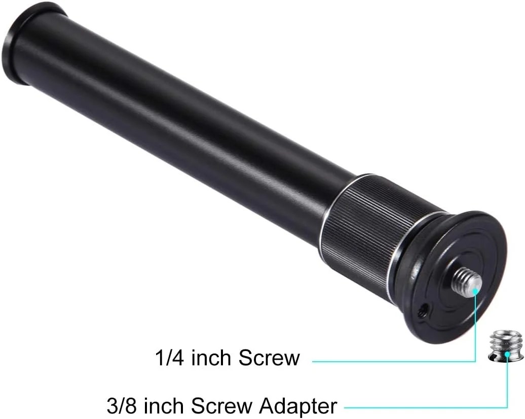 پایه سه پایه فلزی دستی قابل تنظیم PULUZ میله افزایش طول تک پایه برای دوربین های DSLR و SLR