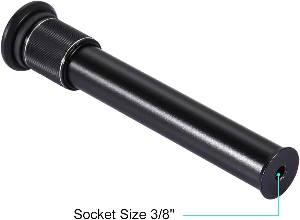 پایه سه پایه فلزی دستی قابل تنظیم PULUZ میله افزایش طول تک پایه برای دوربین های DSLR و SLR